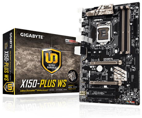 Mainboard Gigabyte GA-X150-PLUS WS Socket LGA1151 _618S